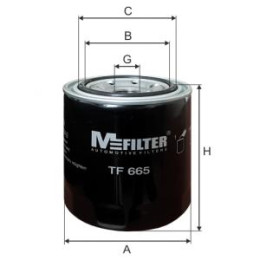 TF 665 Фільтр мастила TF 665 Фільтр мастила