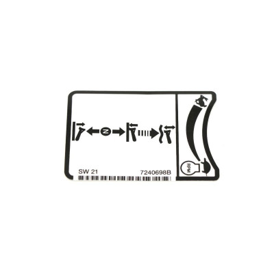 Наклейка Bobcat, 7240698