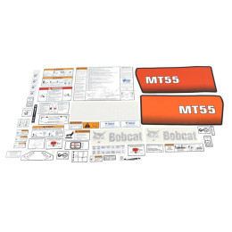 Комплект наклейок MT55 Bobcat, 7340297 Комплект наклейок MT55 Bobcat, 7340297