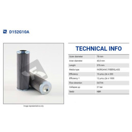 73832283 SANDVIK Гідравлічний фільтр 73832283 SANDVIK Гідравлічний фільтр