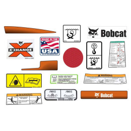 Комплект наклейок Bobcat, 7403731 Комплект наклейок Bobcat, 7403731