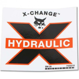 ДЕКАЛЬ X-CHANGE, 7433218 BOBCAT ДЕКАЛЬ X-CHANGE, 7433218 BOBCAT