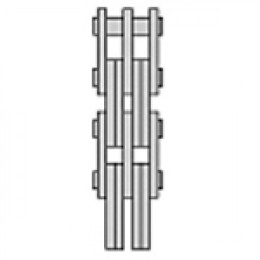 Цепь стрелы (подъемного устройства) погрузчика 3x4