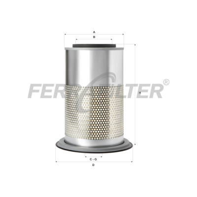 80452529 NEWHOLLAND Повітряний фільтр Комплект 80452529 NEWHOLLAND Повітряний фільтр Комплект