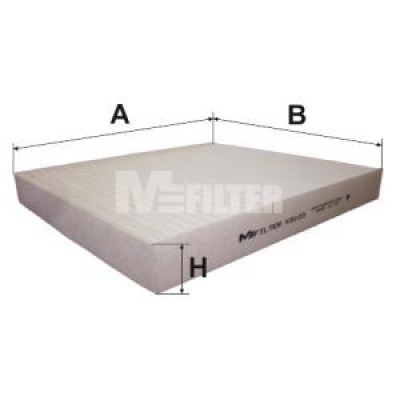 K 9103 Фильтр салона K 9103 Фильтр салона