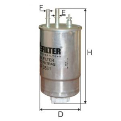 DF 3531 Фильтр топливный DF 3531 Фильтр топливный