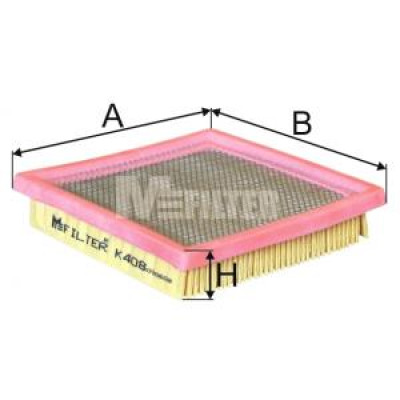K 408 Фильтр воздушный K 408 Фильтр воздушный
