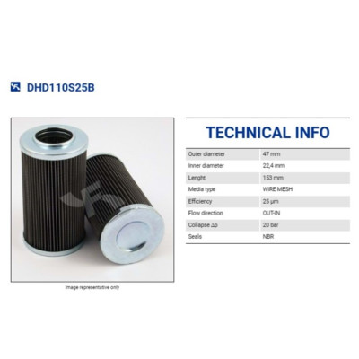 DHD110S25B Гидравлический фильтр
