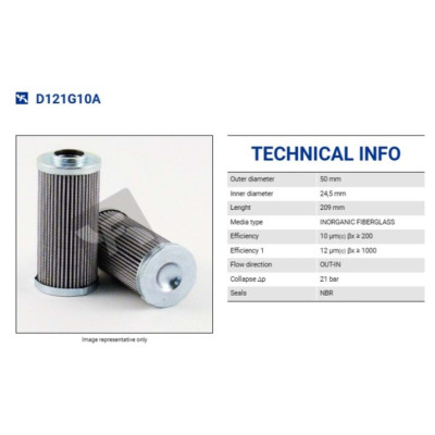 FILTREC D121G10A FILTER ELEMENT FILTREC D121G10A FILTER ELEMENT