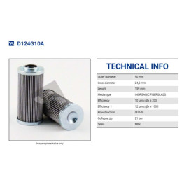 FILTREC D124G10A FILTER ELEMENT