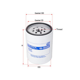 LİEBHERR 10044303 Паливний фільтр