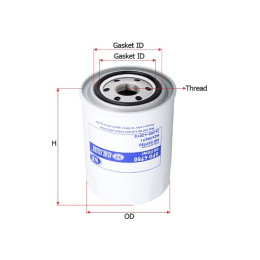 MAZDA VSY114302A Масляний фільтр