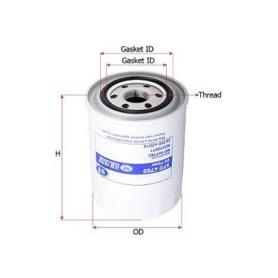 MAZDA VSY114302A Масляний фільтр MAZDA VSY114302A Масляний фільтр