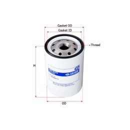 ME088519 Mitsubishi Масляний фільтр