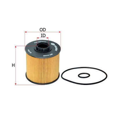 ME222135 MITSUBISHI Топливный фильтр ME222135 MITSUBISHI Топливный фильтр