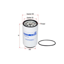 MERCEDES 9794770015 Паливний фільтр