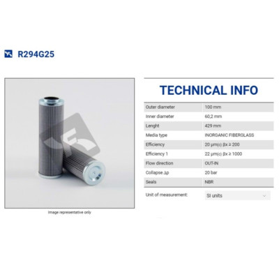 SANDVIK BG00517156 Гідравлічний фільтр SANDVIK BG00517156 Гідравлічний фільтр