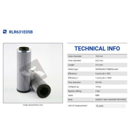 SH65560 Гидравлический фильтр SH65560 Гидравлический фильтр