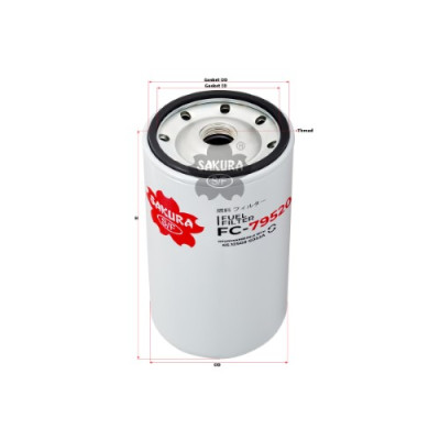 YC6M29033 DAEWOO DOOSAN KOBELCO Топливный фильтр YC6M29033 DAEWOO DOOSAN KOBELCO Топливный фильтр