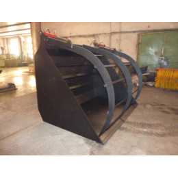 Ковш с прижимом для легких материалов