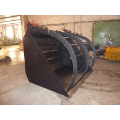 Ковш с прижимом для легких материалов