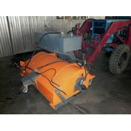 Щітка з переднім бункером та системою поливу Щітка з переднім бункером та системою поливу