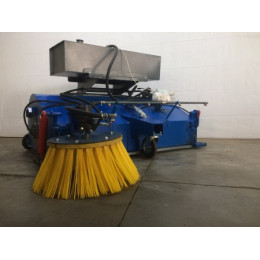 Щітка з бункером та системою поливу Щітка з бункером та системою поливу